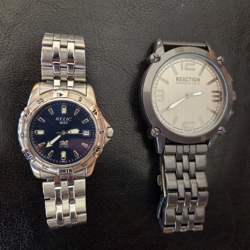 Two watches -Relic & kenneth cole